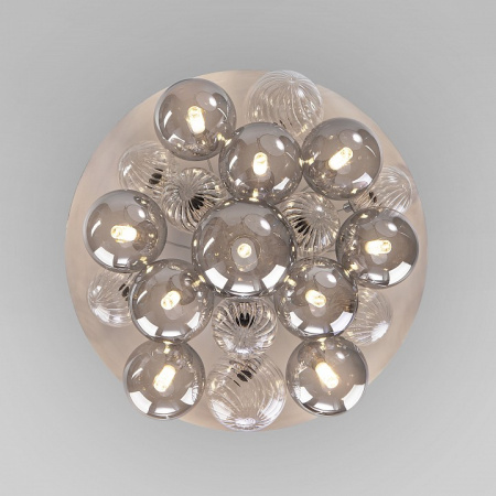 Подвесной светильник со стеклянными плафонами 30178 хром Eurosvet Anait