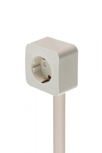 Systeme Electric Кабель-канал MultiSet 30x13х2000 мм арочной формы ПВХ Кремовый Systeme Electric Кабель-канал MultiSet 30x13х2000 мм арочной формы ПВХ Кремовый