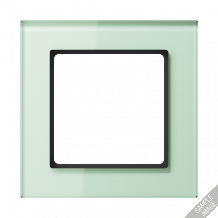 JUNG A creation Стекло Матовое Рамка 4-ая