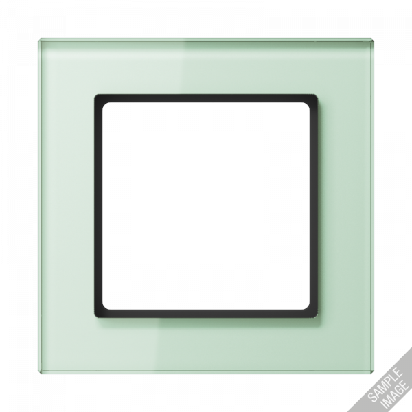 JUNG A creation Стекло Матовое Рамка 4-ая