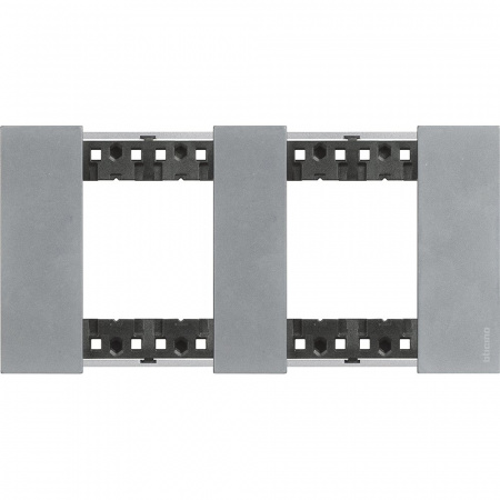 BT Living now Луна Рамка немецкий стандарт 2 поста (2+2 мод)