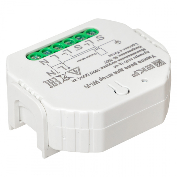 EKF Connect Умное реле для штор в подрозетник Wi-Fi EKF Connect Умное реле для штор в подрозетник Wi-Fi