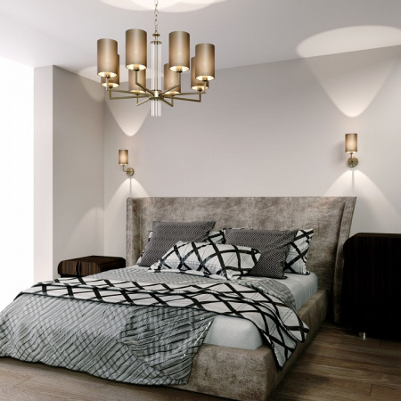 Подвесной светильник 60134/6 никель Eurosvet Soffio