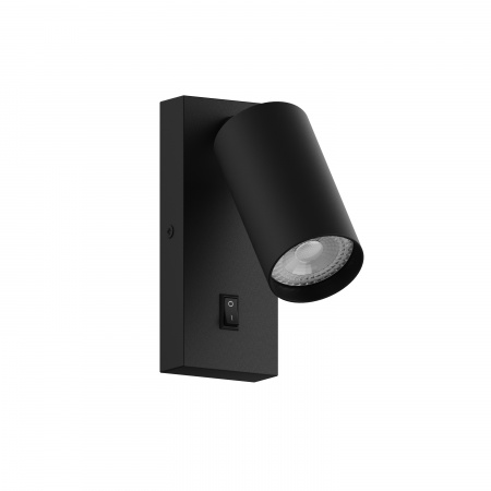 Настенный светильник Edge HSBL_0125 IP20, 35Вт, GU10, черный