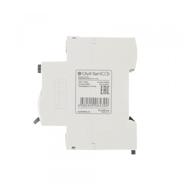 SE City9 Set Выключатель дифференциального тока (ВДТ) 40А 4P 300мА Тип-AC 400В