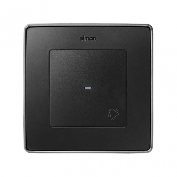 Simon 82 Detail Графит Клавиша с пиктограммой "звонок"