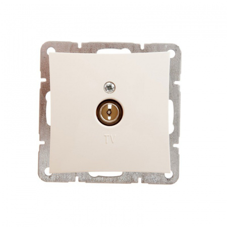 Schneider Electric Дуэт Беж Розетка TV единственная 0,7dB