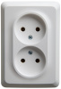 SE Этюд Бел Розетка 2-ая б/з без шторок 16А 250B