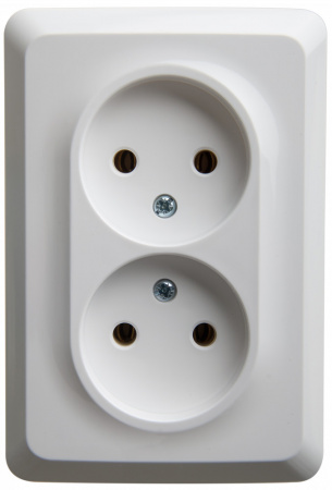 SE Этюд Бел Розетка 2-ая б/з без шторок 16А 250B