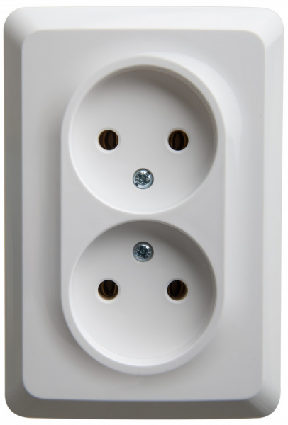 SE Этюд Бел Розетка 2-ая б/з без шторок 16А 250B