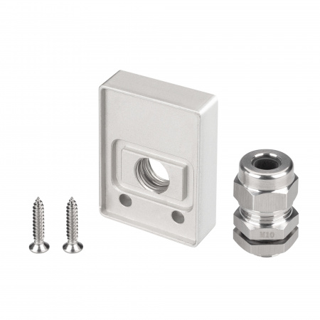 Arlight Заглушка ARH-FLOOR27-H28-SIDE с отверстием (Металл)