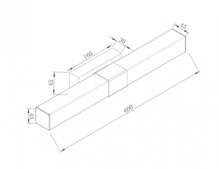 Подсветка MIR006WL-L12CH Maytoni Glanz