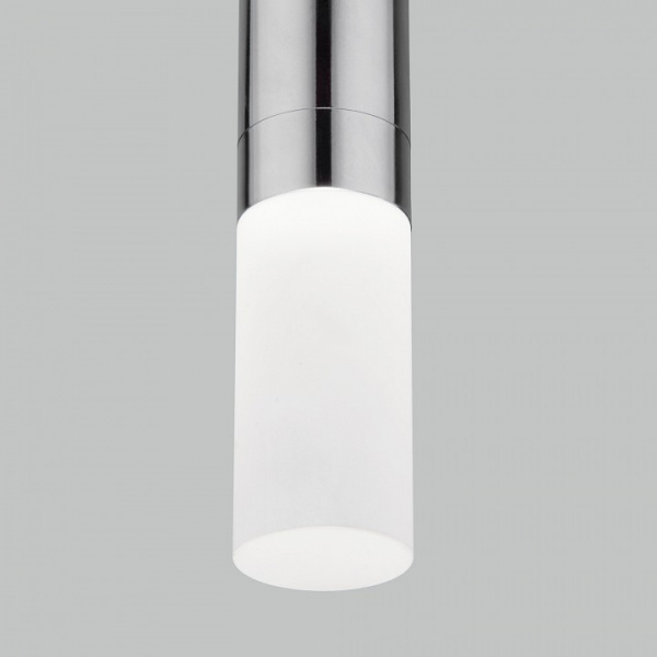 Подвесной светодиодный светильник 50210/1 LED хром Eurosvet Axel