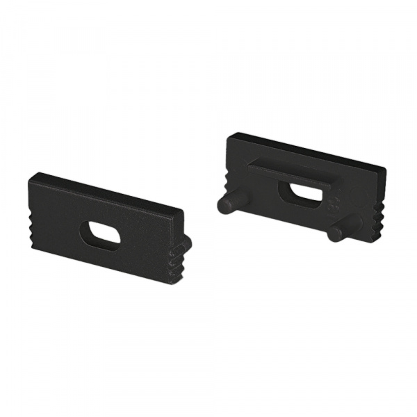 Arlight Заглушка SL-SLIM-H7 BLACK с отверстием (Пластик)