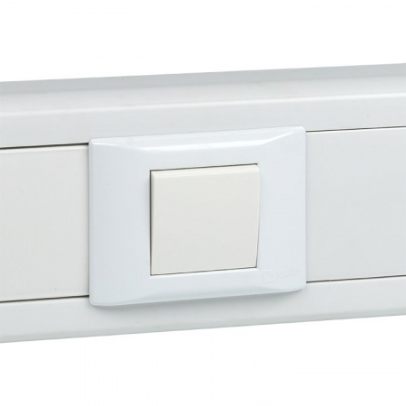 EKF PROxima Выключатель 10А, 1 клавишный проходной без индикатора