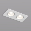 DK3072-WH Встраиваемый светильник, IP 20, 10 Вт, GU5.3, LED, белый/белый, пластик