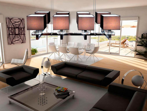 Подвесная люстра Newport 3208/S без абажуров М0044228