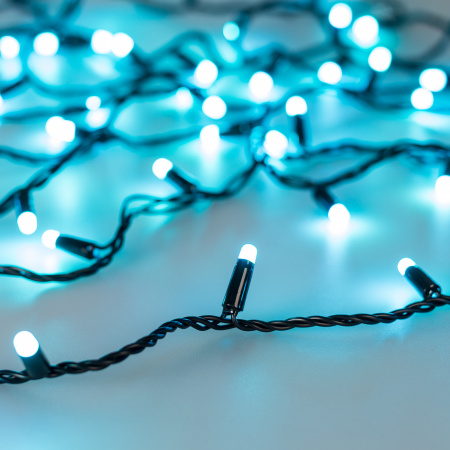 Arlight Светодиодная гирлянда ARD-STRING-CLASSIC-20000-BLACK-200LED-MILK-SYNC RGB (230V, 13W) (Ardecoled, IP65)