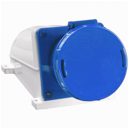 IEK Розетка 133 стационарная 2Р+РЕ 63А 220В IP54