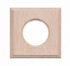 BIRONI Шедель Бук Натурэль Рамка 1-ая на бревно 240мм (скрытый монтаж)