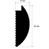 Молдинг финишный MF006, 35х12, 2800мм, Экополимер/46