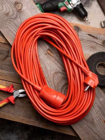 EKF PROxima Удлинитель "Зевс 2.0" 40м c заземлением ПВС 3*1 16А/3,5кВт