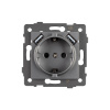 Arlight Механизм розетки с USB зарядкой SCT-MUAA-PL-GR-V (250V, 16A) (-)