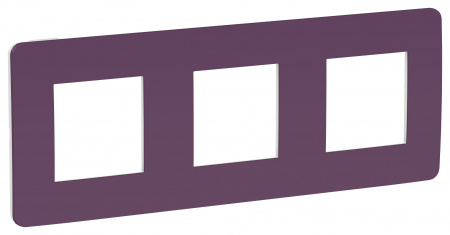 SE Unica Studio Лиловая/Белая Рамка 3-ная