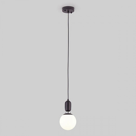Подвесной светильник с плафоном 50151/1 черный Eurosvet Bubble