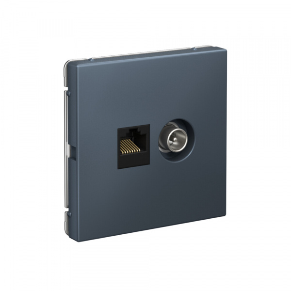 Systeme Electric ArtGallery Грифель Розетка двойная ТВ + компьютерная RJ45, кат. 5Е