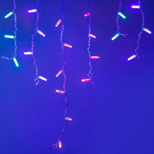 Arlight Светодиодная гирлянда ARD-EDGE-CLASSIC-2400x600-WHITE-88LED-LIVE RGB (230V, 6W) (Ardecoled, IP65)