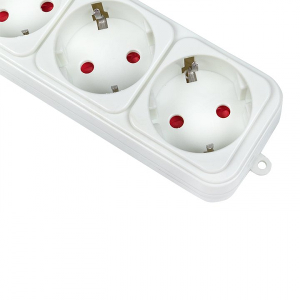 EKF PROxima Сетевой фильтр 6*5м 16А/3,2кВт с выкл. c/з ПВС 3х1,0 Блокбастер XL