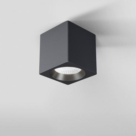 Светильник потолочный светодиодный Matrix 9W 4000К черный 25051/LED Elektrostandard Matrix a065287