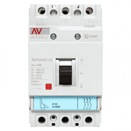 EKF Averes Автоматический выключатель AV POWER-1/3 16А 35kA TR
