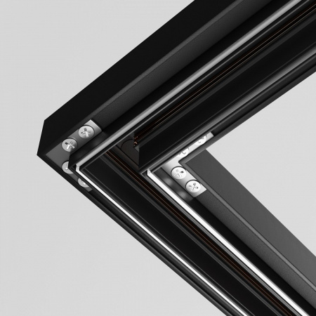 Соединитель угловой для шинопроводов натяжного потолка TRA034CL-SC-42S Maytoni Accessories for tracks Exility