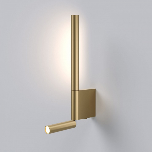 Светильник настенный светодиодный Sarca LED 4000К 40111/LED латунь Elektrostandard Sarca a066401 Светильник настенный светодиодный Sarca LED 4000К 40111/LED латунь Elektrostandard Sarca a066401