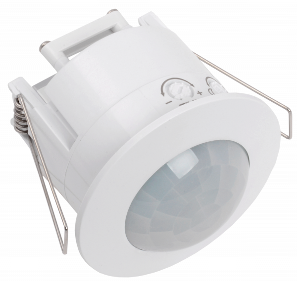 IEK Датчик движения ДД 201 белый, 1200Вт, 360 гр.,6М,IP20