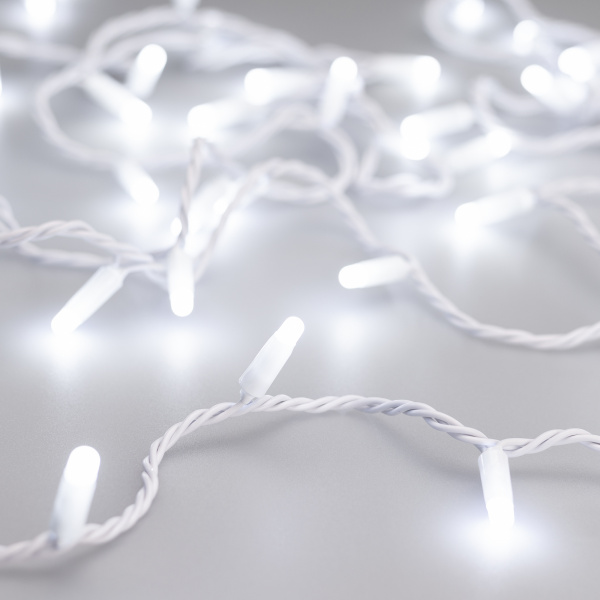 Arlight Светодиодная гирлянда ARD-STRING-CLASSIC-10000-WHITE-100LED-MILK-STD White (230V, 7W) (Ardecoled, IP65)