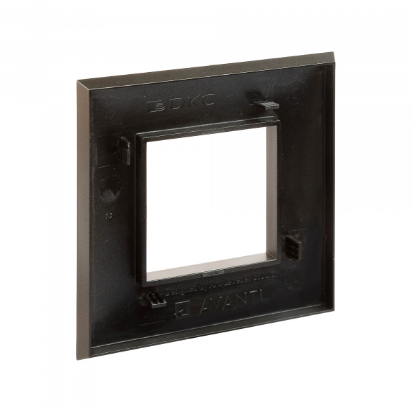 DKC Avanti Серый жемчуг Рамка 2 модуля