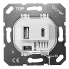 Donel USB зарядное устройство, 3.1A. тип A:max 18W, тип С:max 32W, белый, серия DUSB, DUSB3100WCF