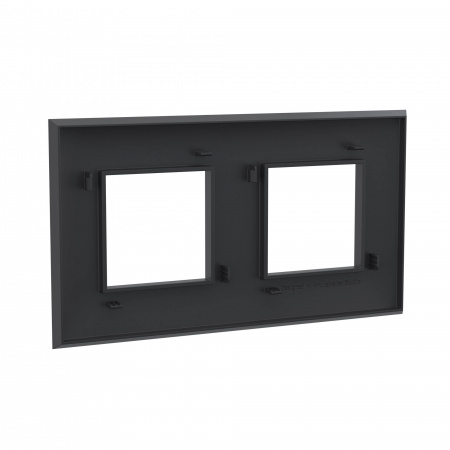 DKC Avanti Черный матовый Рамка 4 модуля