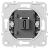 Donel Механизм HDMI 2.0a, черный, разъем Type A 180° 4K Full HD @ 60 Hz 3D, HDR, серия DB, DB20200