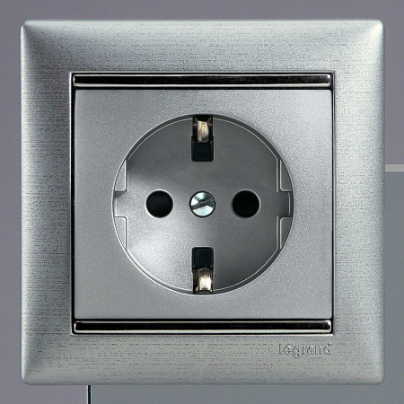 Legrand Valena Алюминий матовый Рамка 1-ая