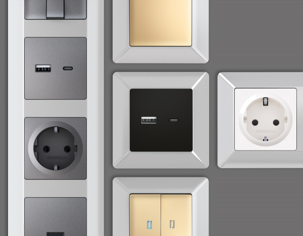 Рамка ALFA Line (Серебро глянец) 4-ая AF110404