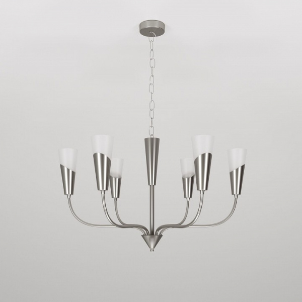 Подвесной светильник 60167/6 никель Eurosvet Rhyton