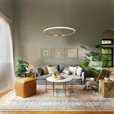 Подвесной светильник 90264/1 латунь Eurosvet Collars