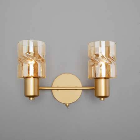 Настенный светильник 20120/2 перламутровое золото Eurosvet Ansa