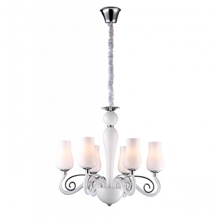 Подвесная люстра Arte Lamp Biancaneve A8110LM-6WH