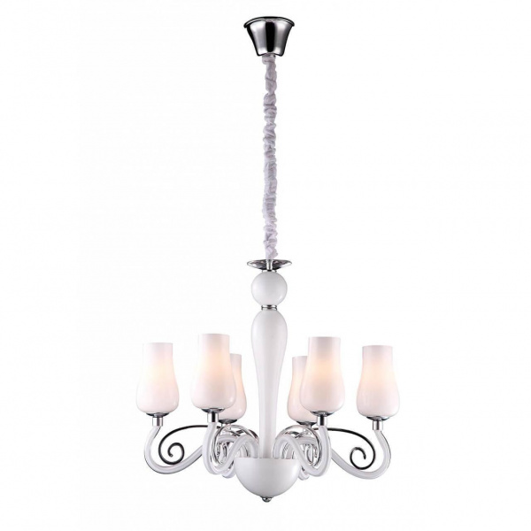 Подвесная люстра Arte Lamp Biancaneve A8110LM-6WH