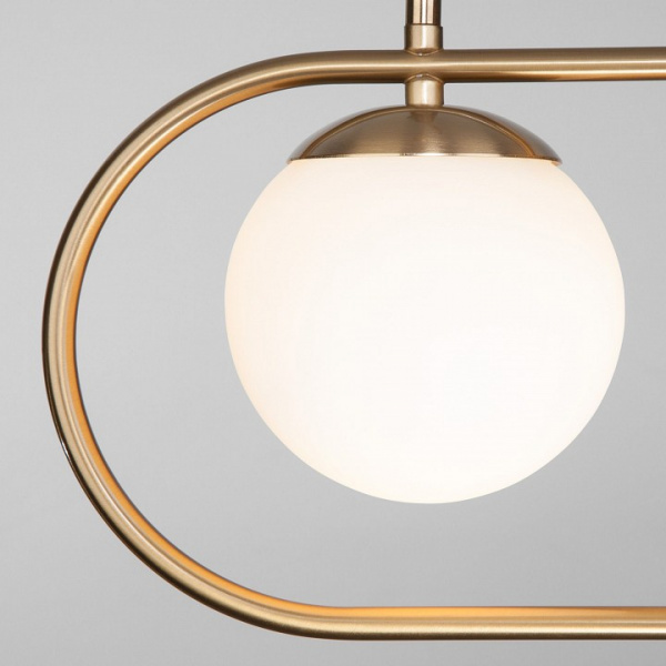 Подвесной светильник с плафонами 50089/4 золото Eurosvet Ringo